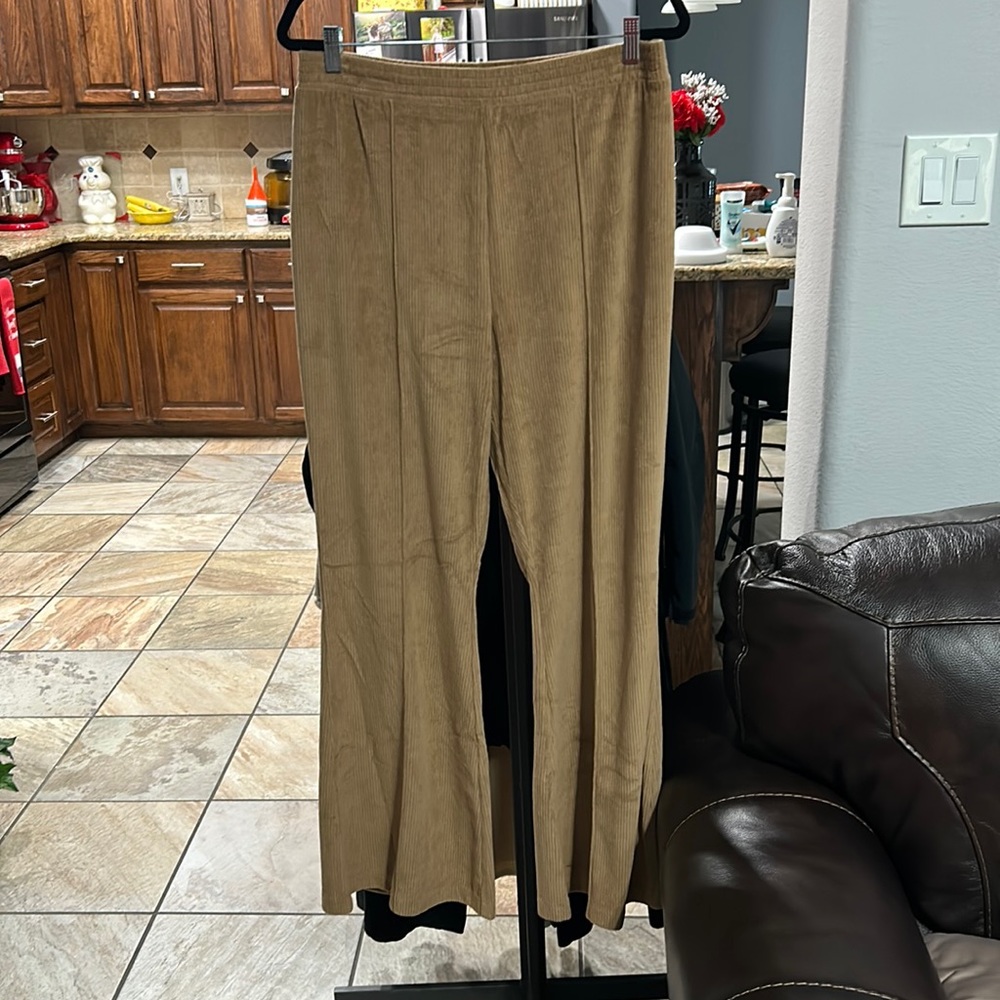 Aerie corduroy flare pants